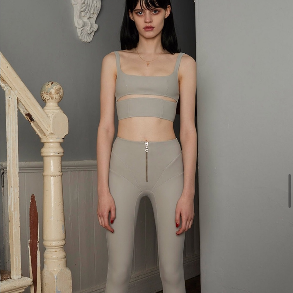 DAISY DAISY TV Spandex Leggings Gray XS